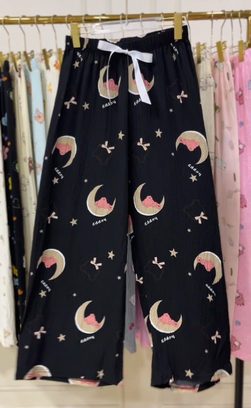 Summer Cute Print Loose Pyjamas